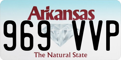 AR license plate 969VVP