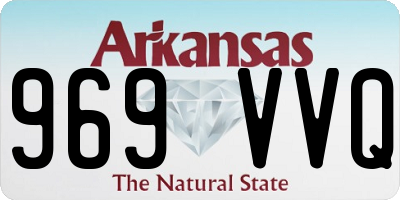 AR license plate 969VVQ