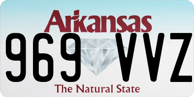 AR license plate 969VVZ