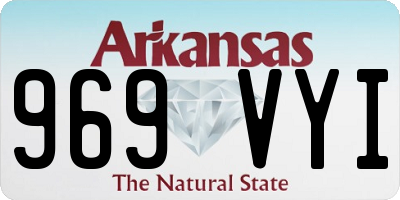 AR license plate 969VYI