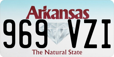 AR license plate 969VZI