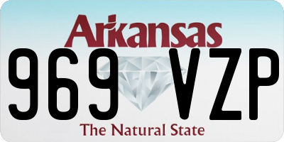 AR license plate 969VZP