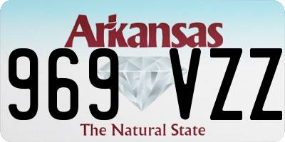 AR license plate 969VZZ