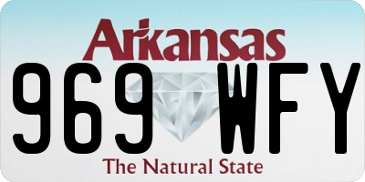 AR license plate 969WFY