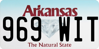 AR license plate 969WIT