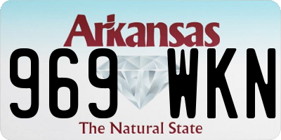 AR license plate 969WKN
