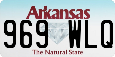 AR license plate 969WLQ