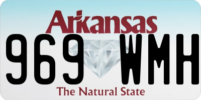 AR license plate 969WMH