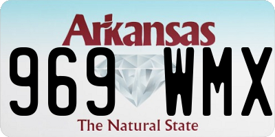 AR license plate 969WMX