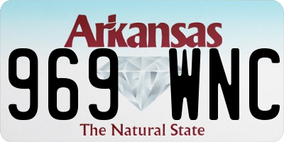 AR license plate 969WNC