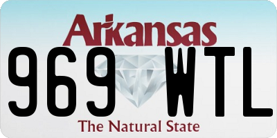 AR license plate 969WTL