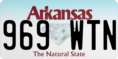 AR license plate 969WTN
