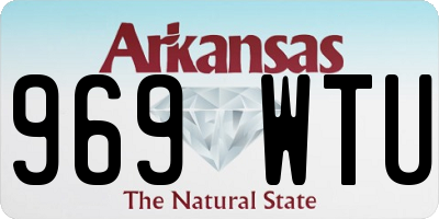 AR license plate 969WTU