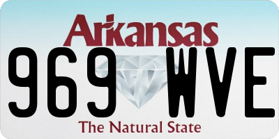 AR license plate 969WVE