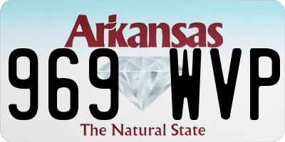 AR license plate 969WVP