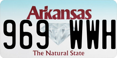 AR license plate 969WWH