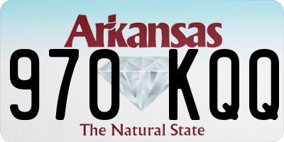 AR license plate 970KQQ