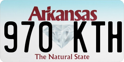 AR license plate 970KTH