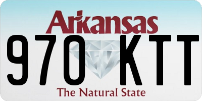 AR license plate 970KTT