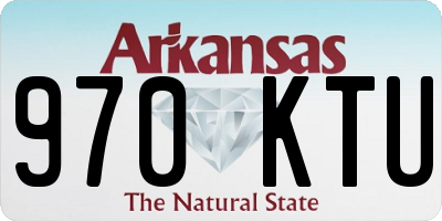 AR license plate 970KTU