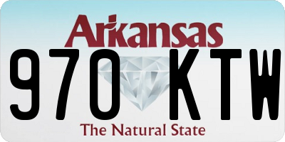 AR license plate 970KTW