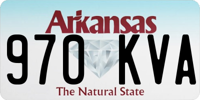 AR license plate 970KVA