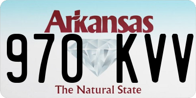 AR license plate 970KVV