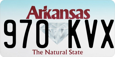 AR license plate 970KVX