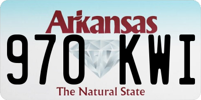 AR license plate 970KWI