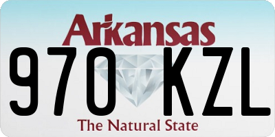 AR license plate 970KZL