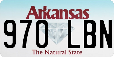 AR license plate 970LBN
