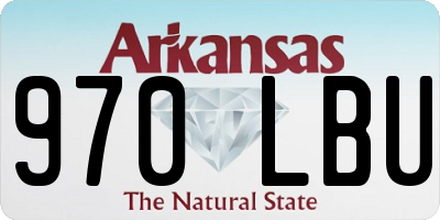 AR license plate 970LBU