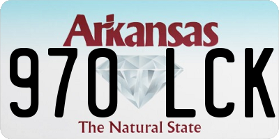 AR license plate 970LCK