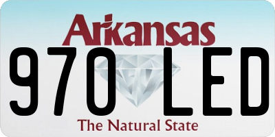 AR license plate 970LED