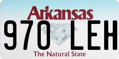 AR license plate 970LEH