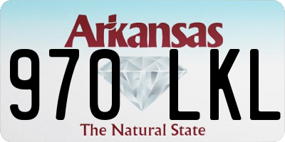 AR license plate 970LKL