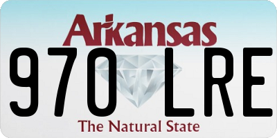 AR license plate 970LRE