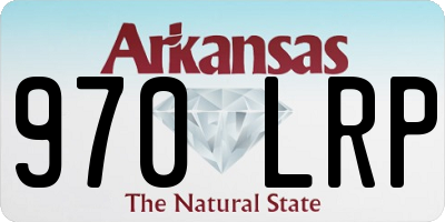 AR license plate 970LRP
