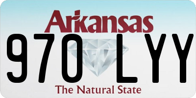 AR license plate 970LYY