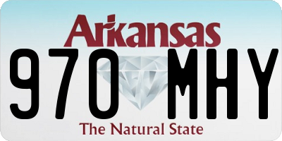 AR license plate 970MHY