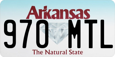 AR license plate 970MTL