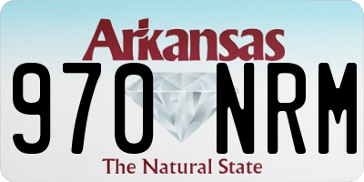 AR license plate 970NRM