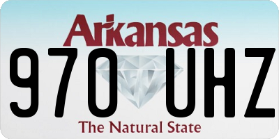 AR license plate 970UHZ