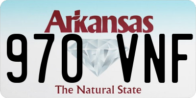 AR license plate 970VNF