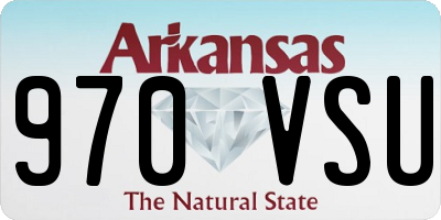 AR license plate 970VSU