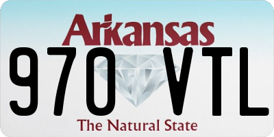 AR license plate 970VTL