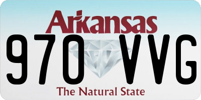AR license plate 970VVG