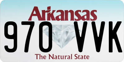 AR license plate 970VVK