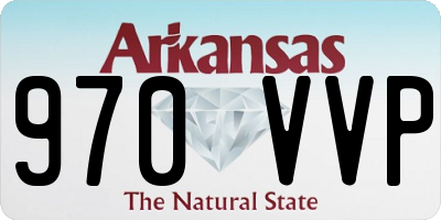 AR license plate 970VVP