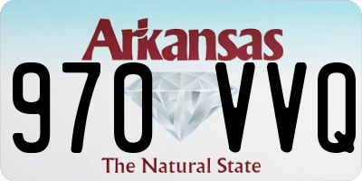 AR license plate 970VVQ
